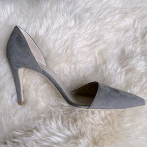 Giorgio Armani Grey Suede Shoes